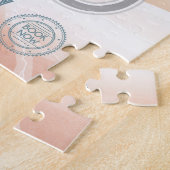 Retro Space Poster Observatory im Sonnensystem Puzzle (Seite)