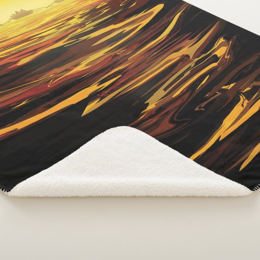 Retro Space Poster-Saturns Größter Mond, Titan. Sherpadecke (3/4)