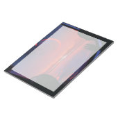 Retro Space Poster - Zuschauer beobachten Trappist Notizblock (angewinkelt)