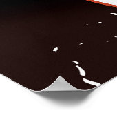 Retro Space Rocket Poster der sowjetischen Gewerks (Ecke)