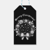 Retro Space-Themed Geschenkmarke | kosmischer Feie Geschenkanhänger (Vorderseite)