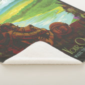 Retro Space Travel Poster-an-Earth Science Mission Sherpadecke (3/4)