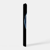 Retro Space Travel Poster - Jupiter's Moon Europa. iPhone 15 Hülle (Rechte Seite)