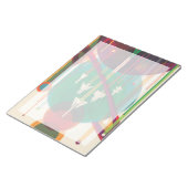 Retro Space Travel Poster - Solar System Grand Tou Notizblock (angewinkelt)