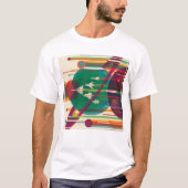 Retro Space Travel Poster - Solar System Grand Tou T-Shirt (Vorderseite)