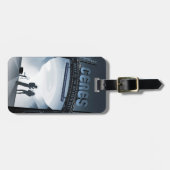 Retro Space Travel Poster-Zwerg Planet Ceres. Gepäckanhänger (Vorderseite horizontal)