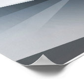 Retro Space Travel Poster-Zwerg Planet Ceres. Poster (Ecke)