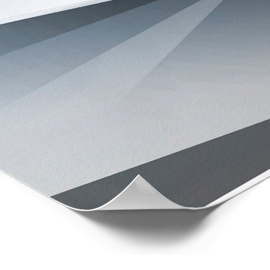 Retro Space Travel Poster-Zwerg Planet Ceres. Poster (Ecke)