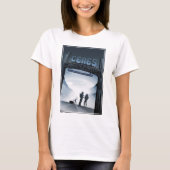 Retro Space Travel Poster-Zwerg Planet Ceres. T-Shirt (Vorderseite)