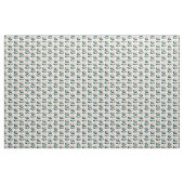 Retro-Spaß-Garten-Blumenmuster Stoff (Fat Quarter (45,7 x 55,9 cm))