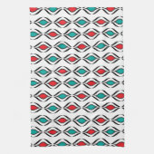 Retro Spaß-Muster Handtuch (Vertikal)