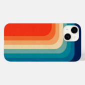 Retro Spectrum Case-Mate iPhone Hülle (Rückseite (Horizontal))