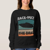 Retro Speedboat Racing Drag Boat Racer Drag Boat R Sweatshirt (Vorderseite)