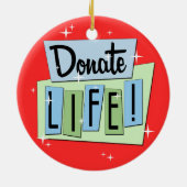 Retro spenden Leben Keramikornament (Hinten)