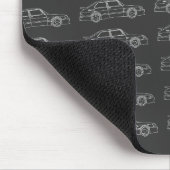 retro SPG-Kontur mousepad (Ecke)