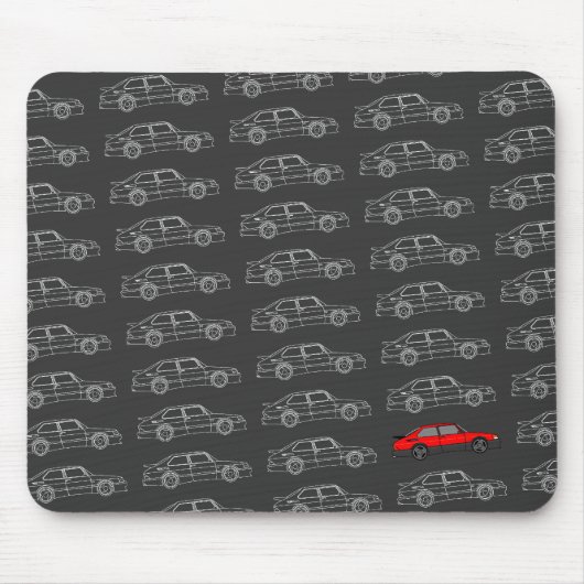 retro SPG-Kontur mousepad (Vorne)