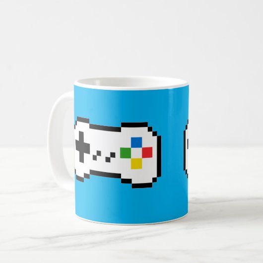 Retro-Spiel Kaffeetasse (Vorderseite Links)