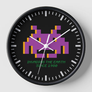 Retro-Spiel-Wanduhr Uhr