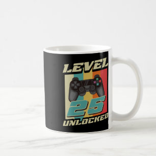 Retro-Spiele-Geschenk zum 25. Geburtstag für 25-jä Kaffeetasse