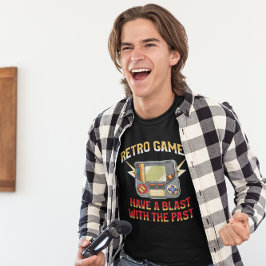 Retro-Spiele haben einen Blast mit der Vergangenhe T-Shirt