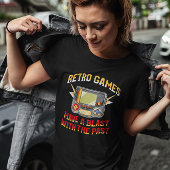 Retro-Spiele haben einen Blast mit der Vergangenhe T-Shirt