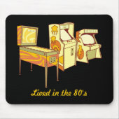 Retro-Spiele Mousepad (Vorne)