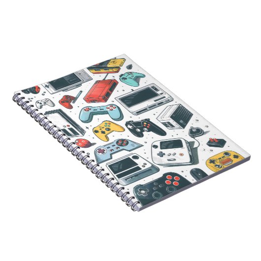 Retro-Spiele Notizblock (Rechte Seite)