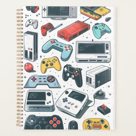 Retro-Spiele Planer (Vorderseite)