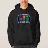 Retro-Spiele sind wie Zeitmaschinen Hoodie (Vorderseite)