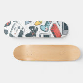 Retro-Spiele Skateboard (Horizontal)