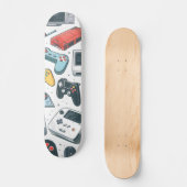Retro-Spiele Skateboard (Vorderseite)
