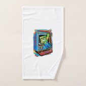 Retro-Spielkonsole Badhandtuch Set (Handtuch)