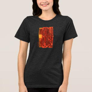 Retro-Spielmodul Tri-Blend Shirt