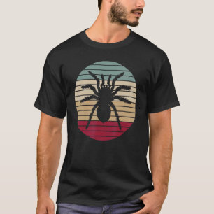 Retro-Spinne  Arachnid-Tier  Tarantel-Spinne T-Shirt