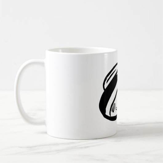 Retro Spinning Top Kaffeetasse (Links)