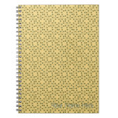 Retro Spiral Notebook Notizblock (Vorderseite)