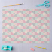 Retro Spiral Vibes Seidenpapier (Basteln)