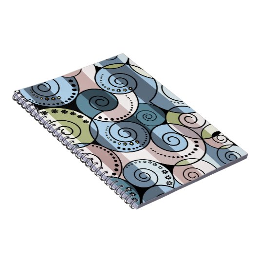 Retro, Spirale Notizblock (Rechte Seite)