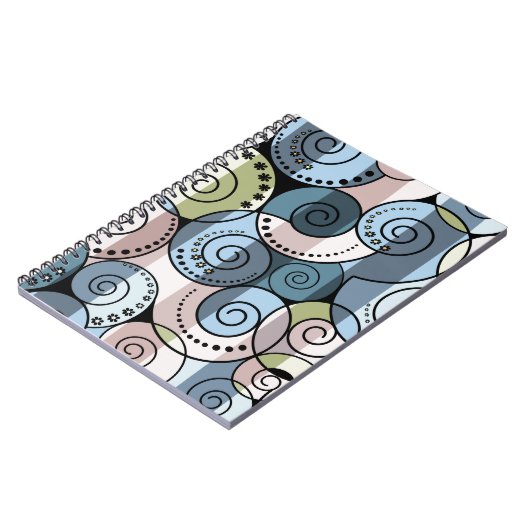 Retro, Spirale Notizblock (Linke Seite)