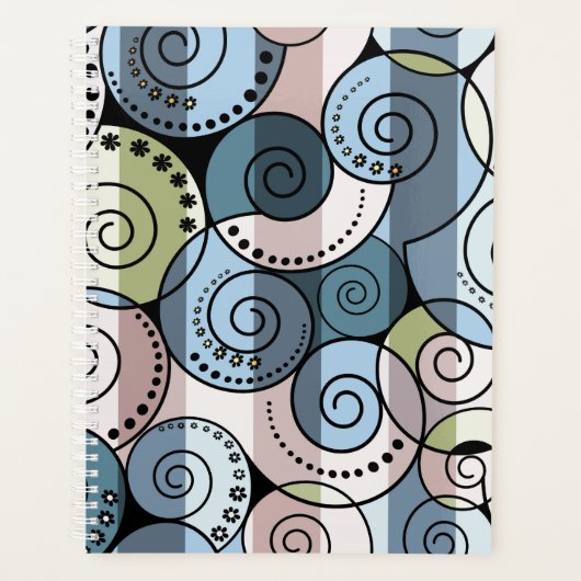 Retro, Spirale Planer (Vorderseite)