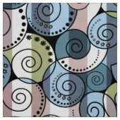 Retro, Spirale Stoff (Muster)