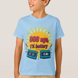 Retro Spiritueller Bufferquote T - Shirt - Funny V