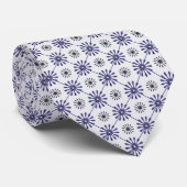Retro Spiro Burst Neck Tie Krawatte (Gerollt)