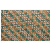 Retro Spiro-Graphen Kreise Abstrakt Gemustert Stoff (Yard (91,4 cm))