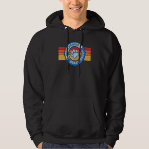 Retro Spitz Doggo Daddy 80er Vintag Hund Vater Hoodie
