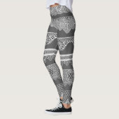 Retro-Spitzen-Leggings Leggings (Links)