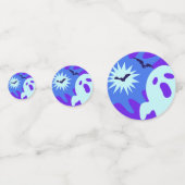 Retro Spooktacular Halloween-Party Konfetti (Vorderseiten)