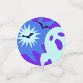 Retro Spooktacular Halloween-Party Konfetti (Klein Vorderseite)