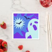 Retro Spooktacular Halloween-Party Serviette (Beispiel)