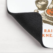 Retro Spooky Biscuits Club Halloween Pumpkin B Mousepad (Ecke)